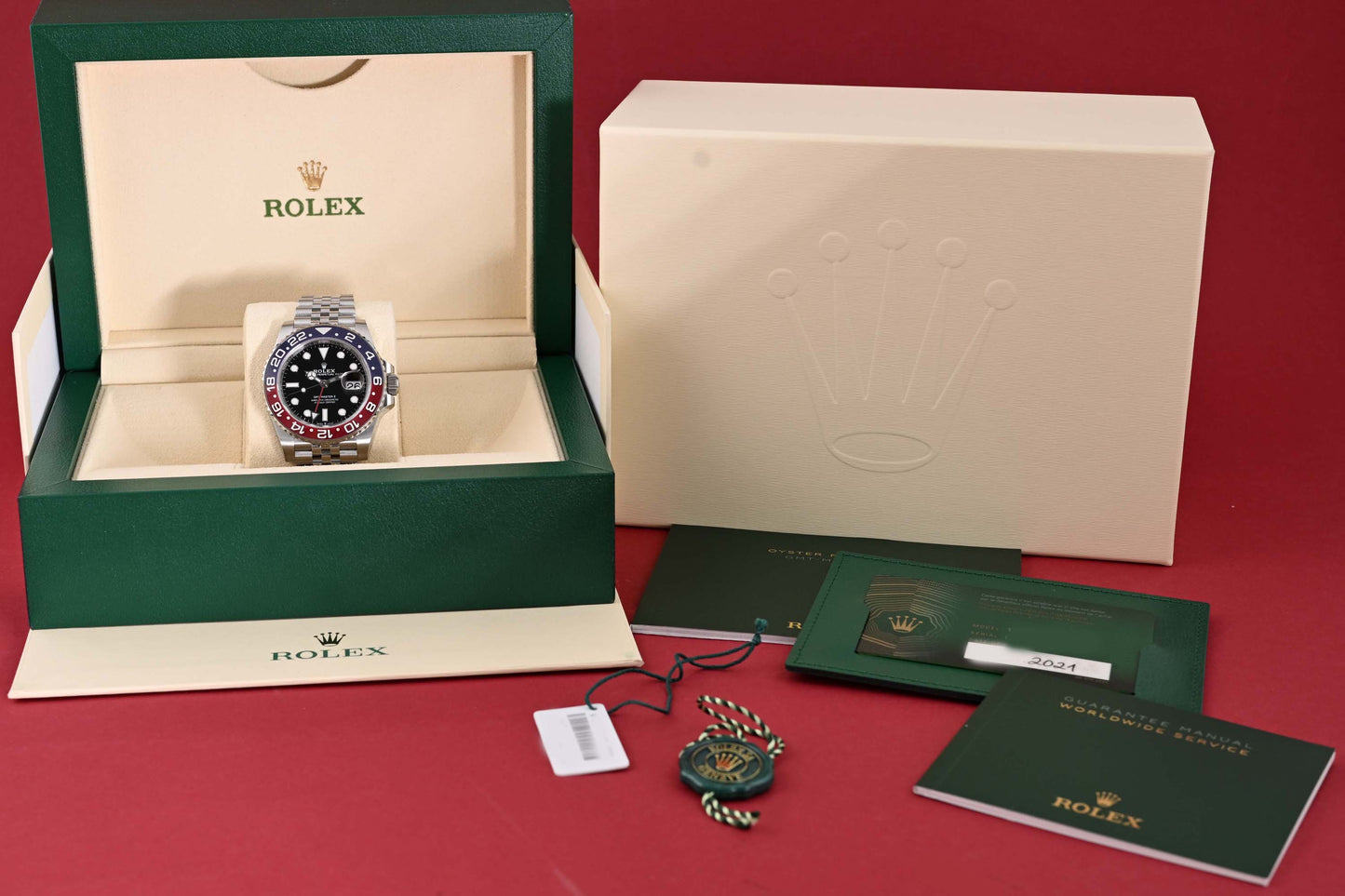 Rolex GMT Master II - 126710BLRO Pepsi - Full Set - 2021