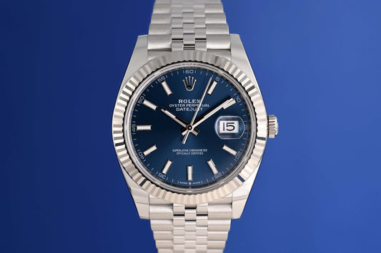 Rolex Datejust 41 - 126334 Blue Dial - Full Set - NEW