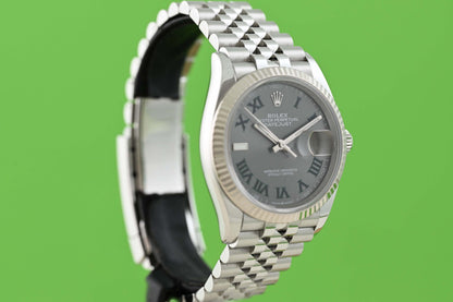 Rolex Oyster Perpetual Datejust 126234 - Full Set - Wimbledon Dial - 2026