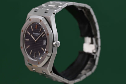 Audemars Piguet Royal Oak Jumbo Extraflach - Blue Dial - 15202ST - Full Set