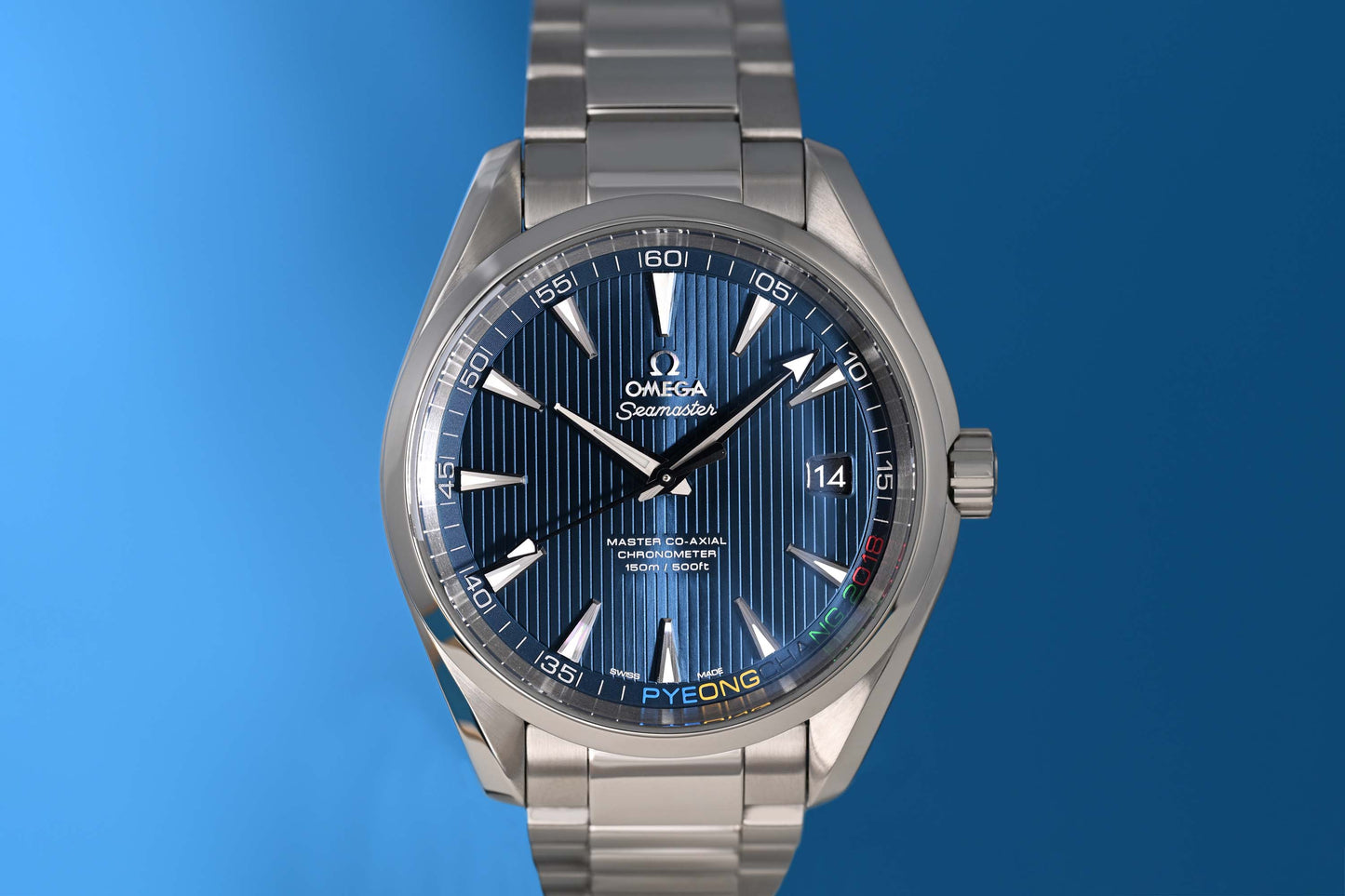 Omega Seamaster Aqua Terra "PyeongChang 2018" - Full Set