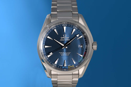 Omega Seamaster Aqua Terra "PyeongChang 2018" - Full Set