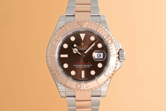 Rolex Yacht-Master Steel/Everose Gold 126621 - Full Set - Brown Dial