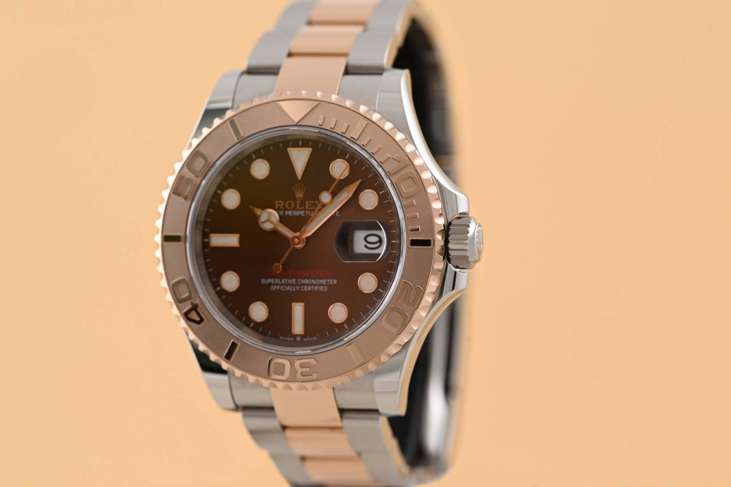 Rolex Yacht-Master Stahl/Roségold 126621 - Full Set - Brown Dial