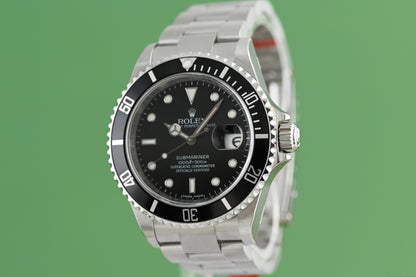 Rolex Submariner 16610 - Full Set - N.O.S. Full Sticker - LC 100