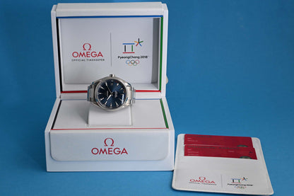 Omega Seamaster Aqua Terra "PyeongChang 2018" - Full Set