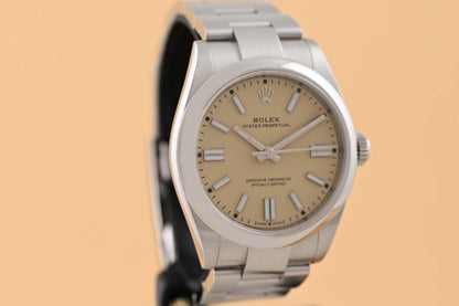 Rolex Oyster Perpetual 41mm 134300 - Beige - Full Set - 2025 Like NEW