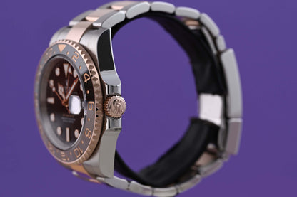 Rolex GMT Master II Rootbeer Steel/Everose Gold - 126711CHNR - Full Set