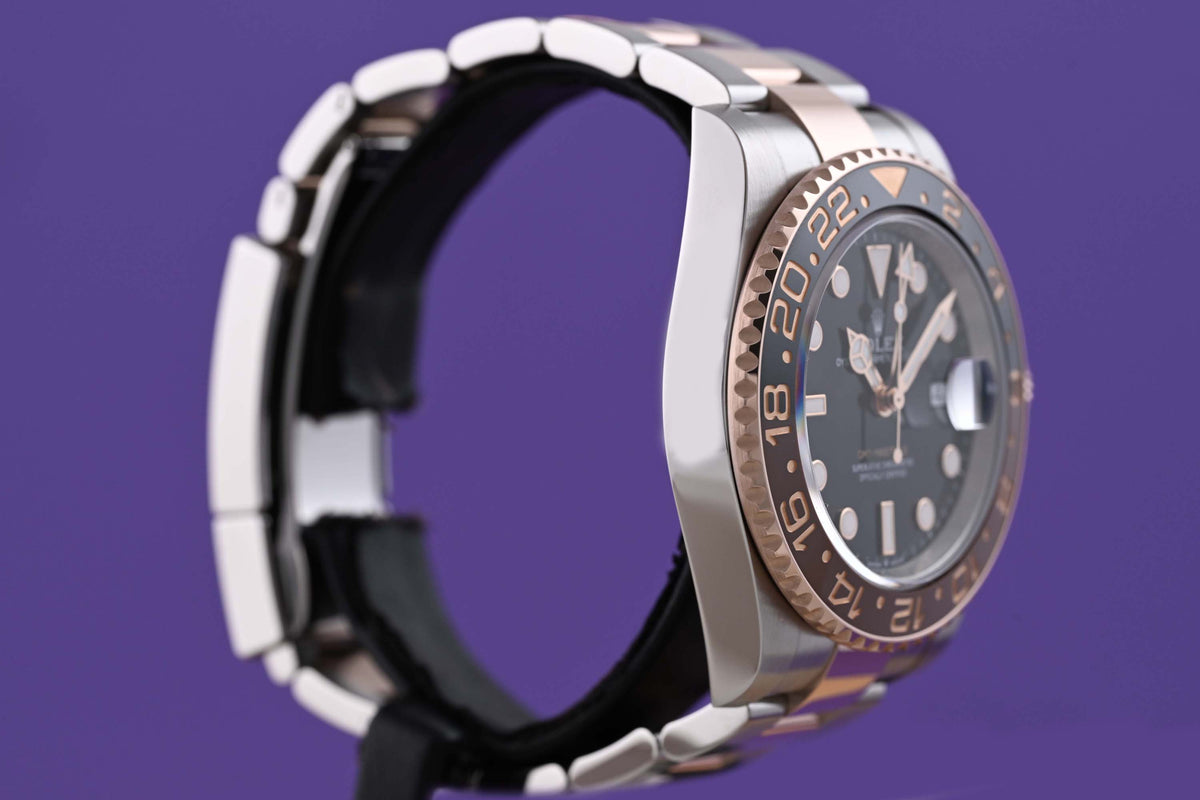 Rolex GMT Master II Rootbeer Steel/Everose Gold - 126711CHNR - Full Set