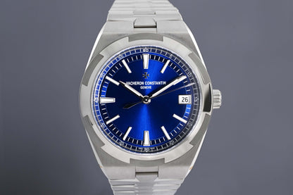 Vacheron Constantin Overseas - Full Set - Blue Dial - inkl. alle Bänder