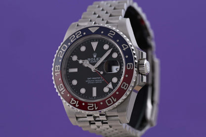 Rolex GMT Master II - 126710BLRO Pepsi - Full Set - NEW 2025 Stickers