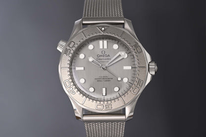 Omega Seamaster Diver 300M - Grey Dial - Full Set