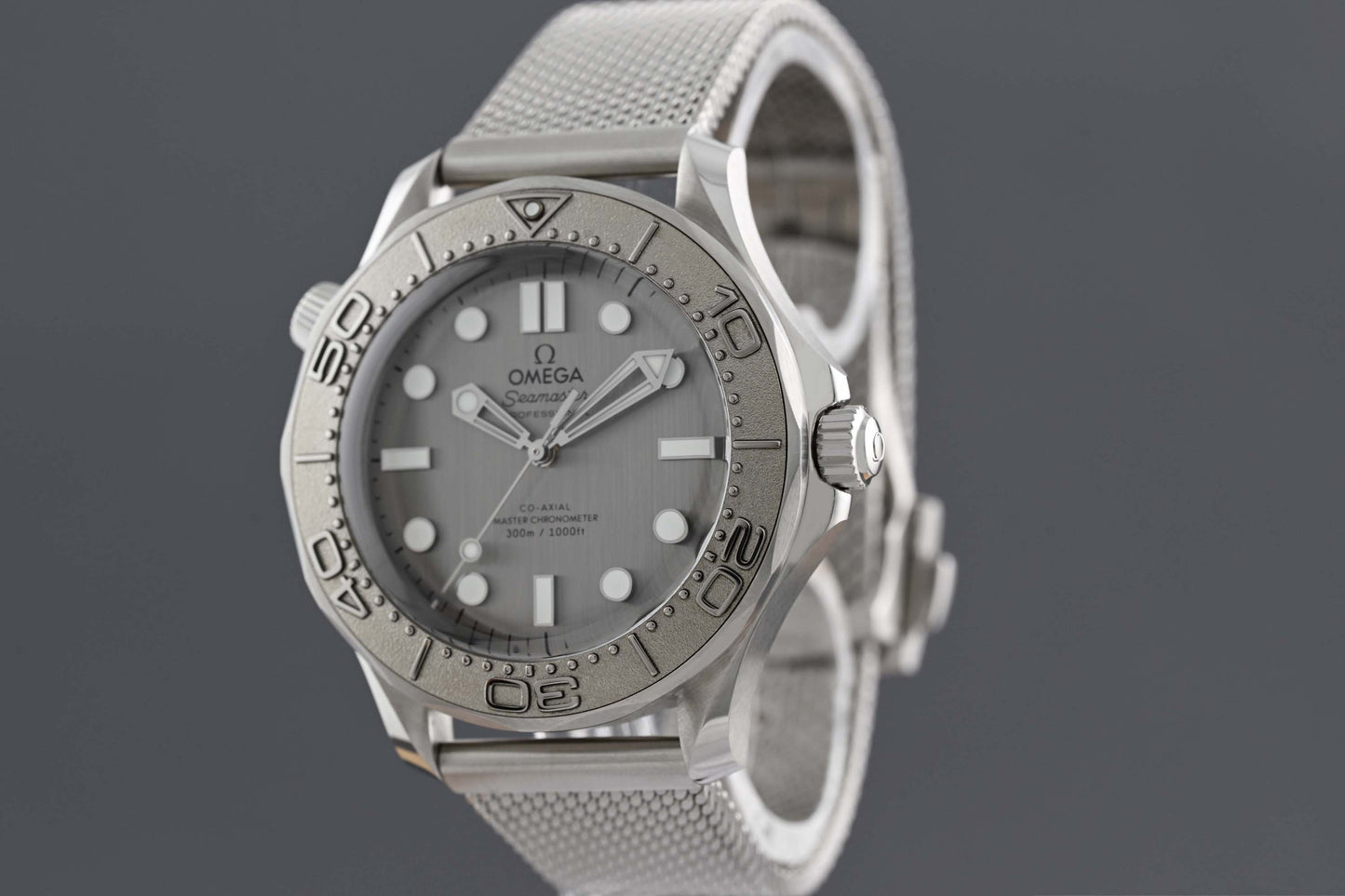 Omega Seamaster Diver 300M - Grey Dial - Full Set