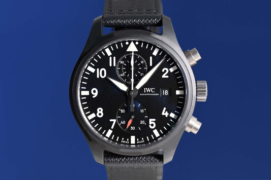 IWC Fliegeruhr Chronograph Top Gun Keramik - Full Set