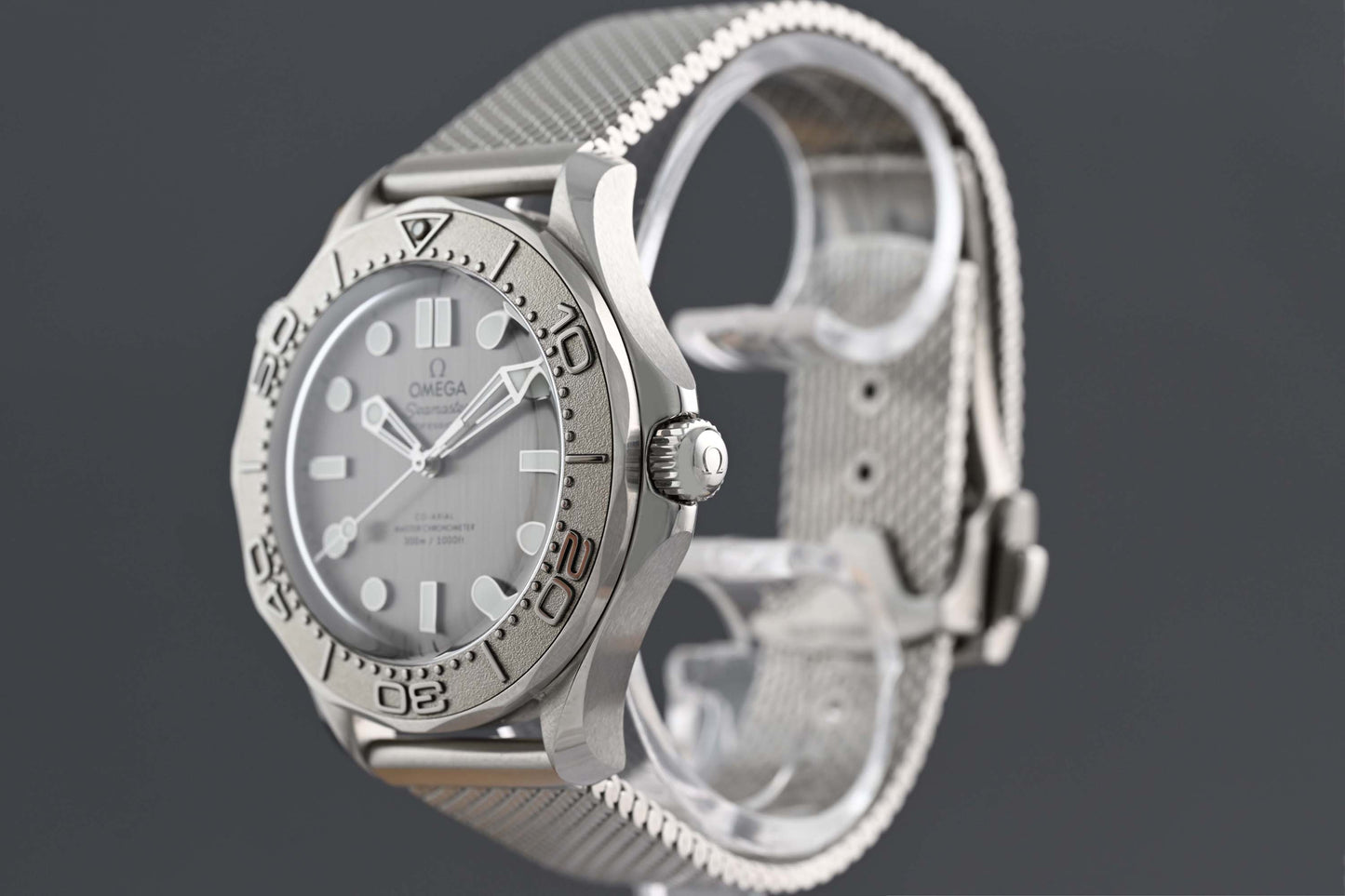 Omega Seamaster Diver 300M - Grey Dial - Full Set