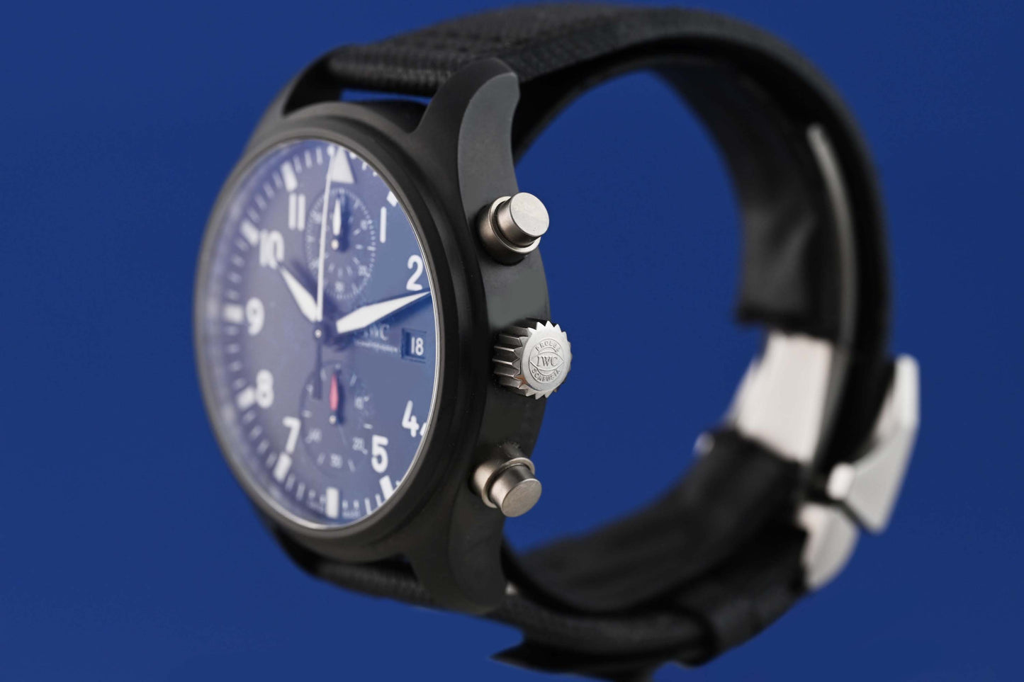 IWC Fliegeruhr Chronograph Top Gun Keramik - Full Set