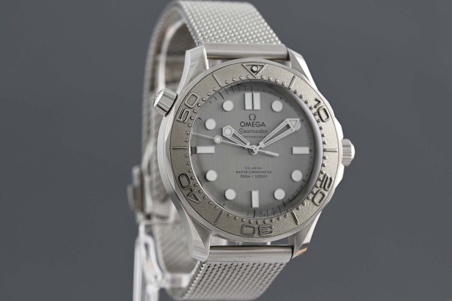 Omega Seamaster Diver 300M - Grey Dial - Full Set