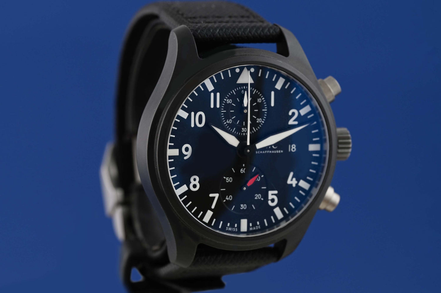 IWC Fliegeruhr Chronograph Top Gun Keramik - Full Set