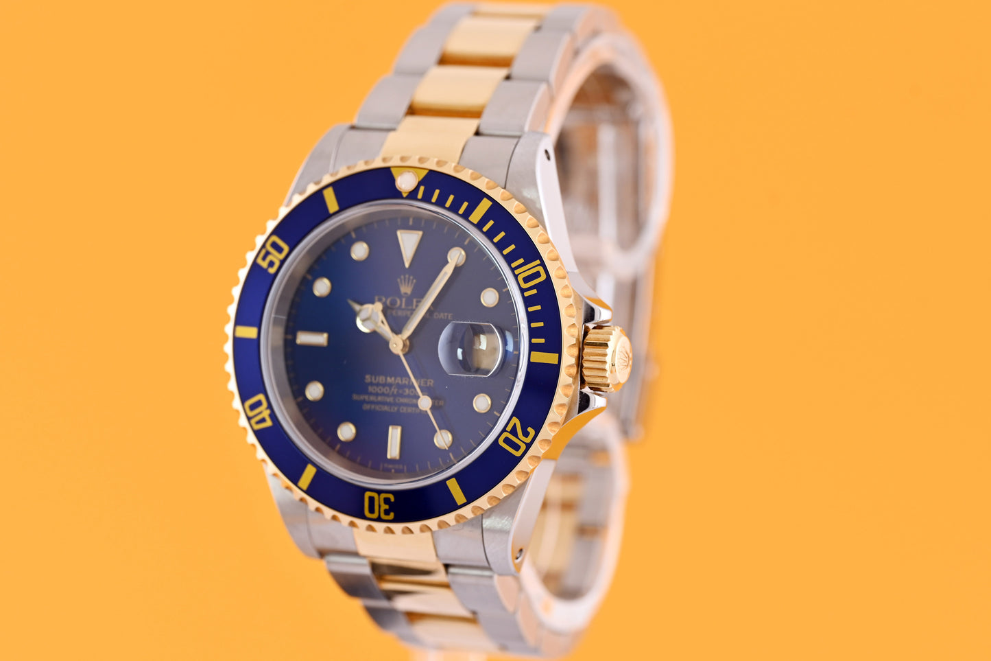 Rolex Submariner 16613 Stahl/Gold - Box and Papers - NEW- LC 100