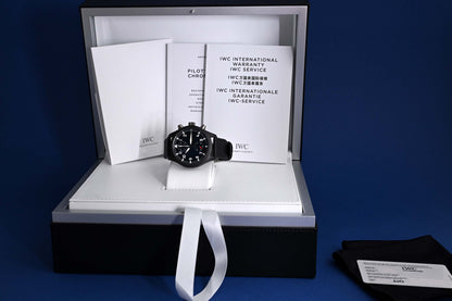 IWC Fliegeruhr Chronograph Top Gun Keramik - Full Set