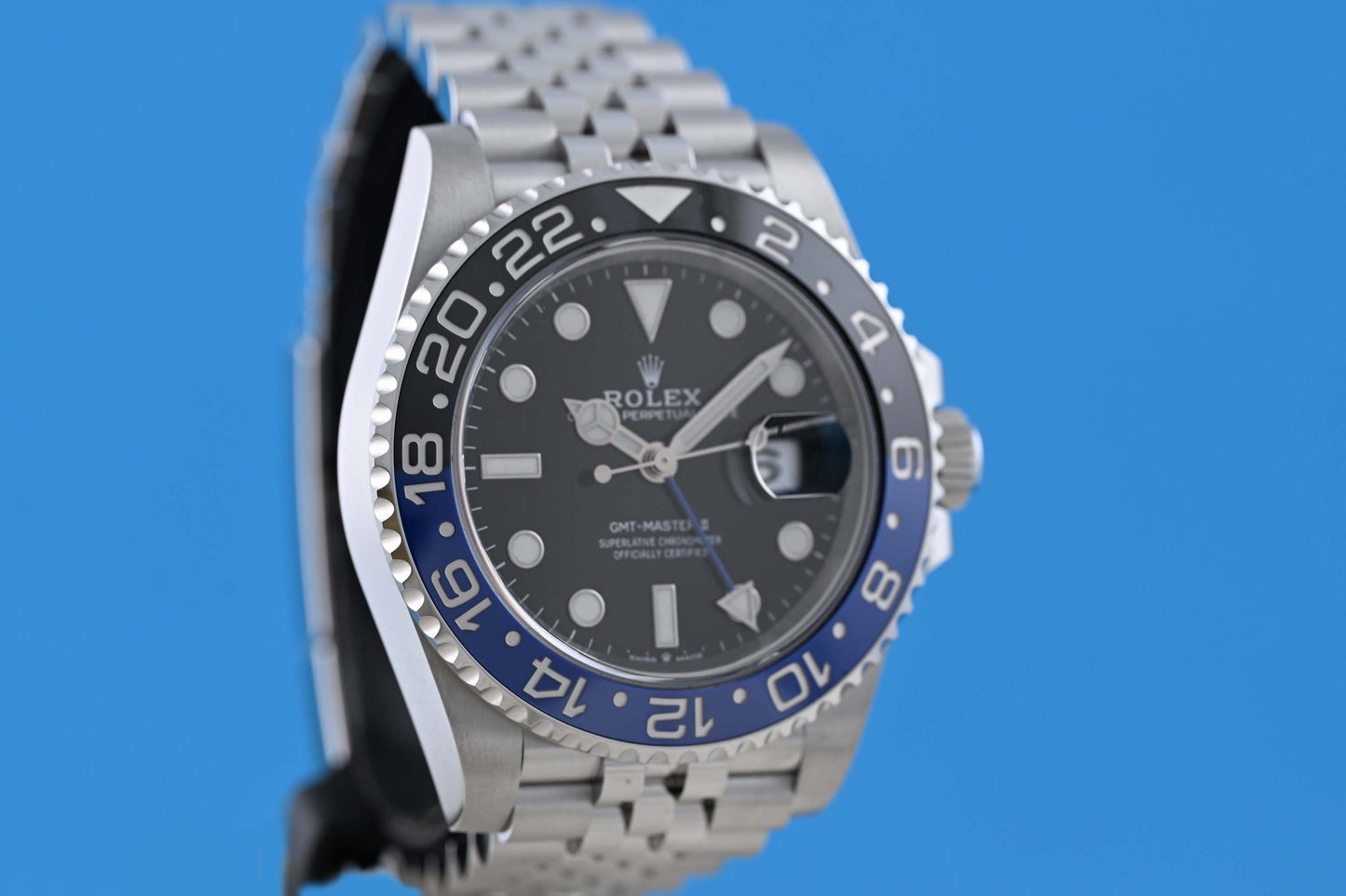 Rolex GMT Master II Batgirl 126710BLNR - Full Set - NEW