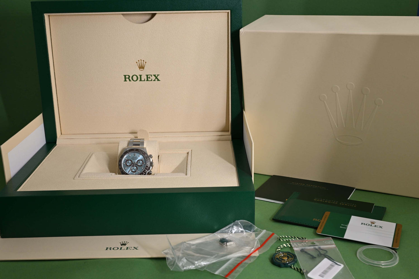 Rolex Daytona Platin 116506 - Full Set - LC100