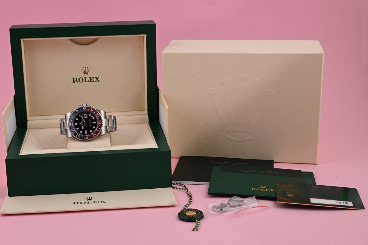 Rolex GMT Master II - 126710BLRO Pepsi - Full Set - Like NEW 2024