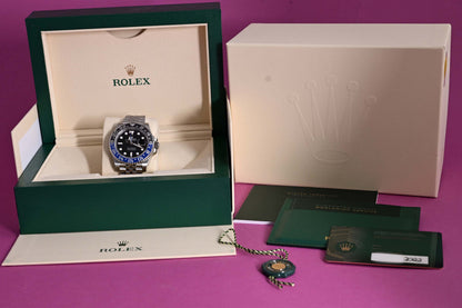 Rolex GMT Master II Batgirl 126710BLNR - Full Set - 2022