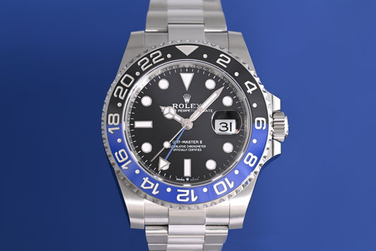 Rolex GMT Master II Batman 126710BLNR - Full Set - NEW