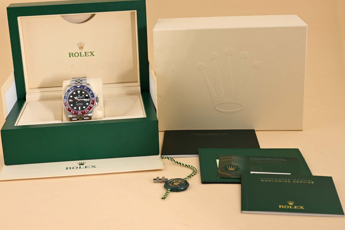 Rolex GMT Master II - 126710BLRO Pepsi - Full Set - Like NEW 2022