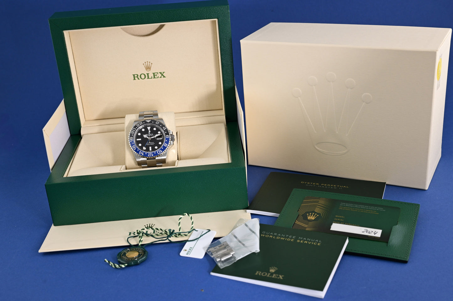 Rolex GMT Master II Batman 126710BLNR - Full Set - NEW