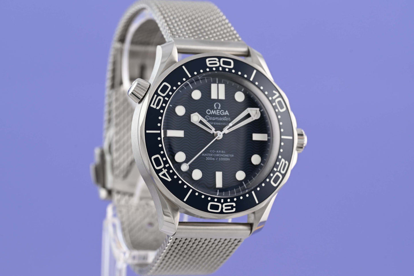 Omega Seamaster Diver 300M James Bond - Blue Dial - Full Set