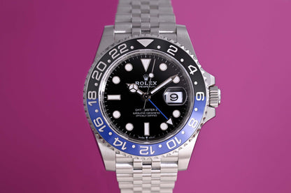Rolex GMT Master II Batgirl 126710BLNR - Full Set - 2022