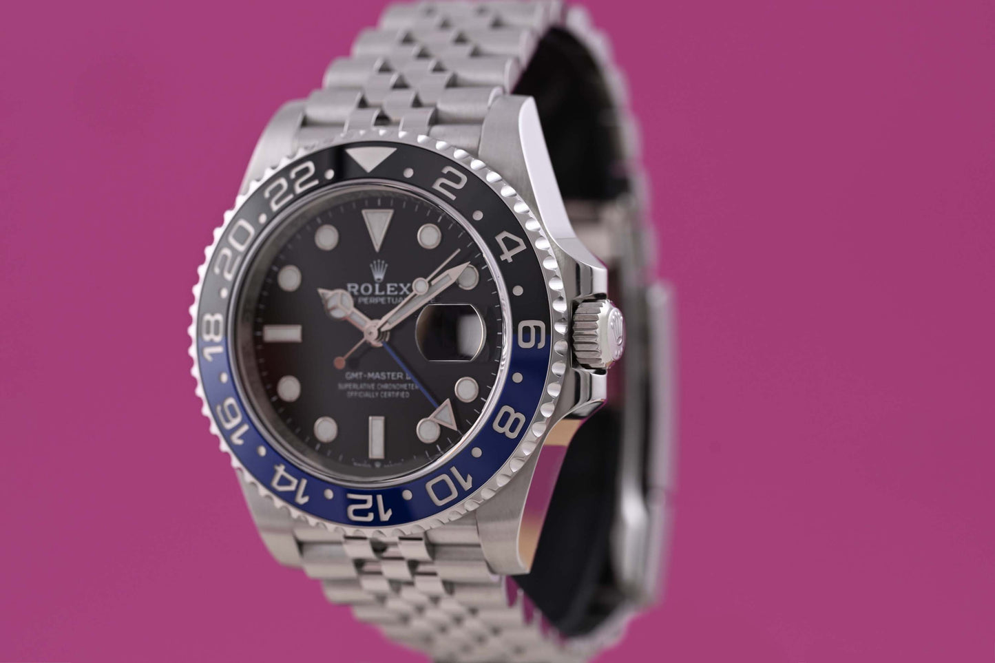 Rolex GMT Master II Batgirl 126710BLNR - Full Set - 2022