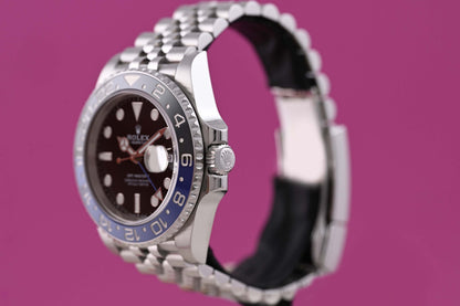 Rolex GMT Master II Batgirl 126710BLNR - Full Set - 2022