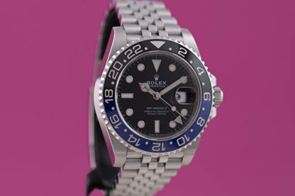 Rolex GMT Master II Batgirl 126710BLNR - Full Set - 2022