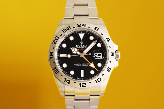 Rolex Explorer II 226570 - Black Dial - Full Set