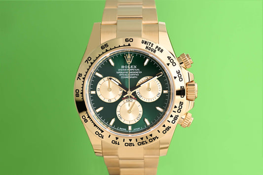 Rolex Daytona Gelbgold 126508 - Full Set - Green Dial - NEW 2026 - John Mayer 2.0