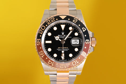 Rolex GMT Master II Rootbeer Stahl/Roségold - 126711CHNR - LC 100
