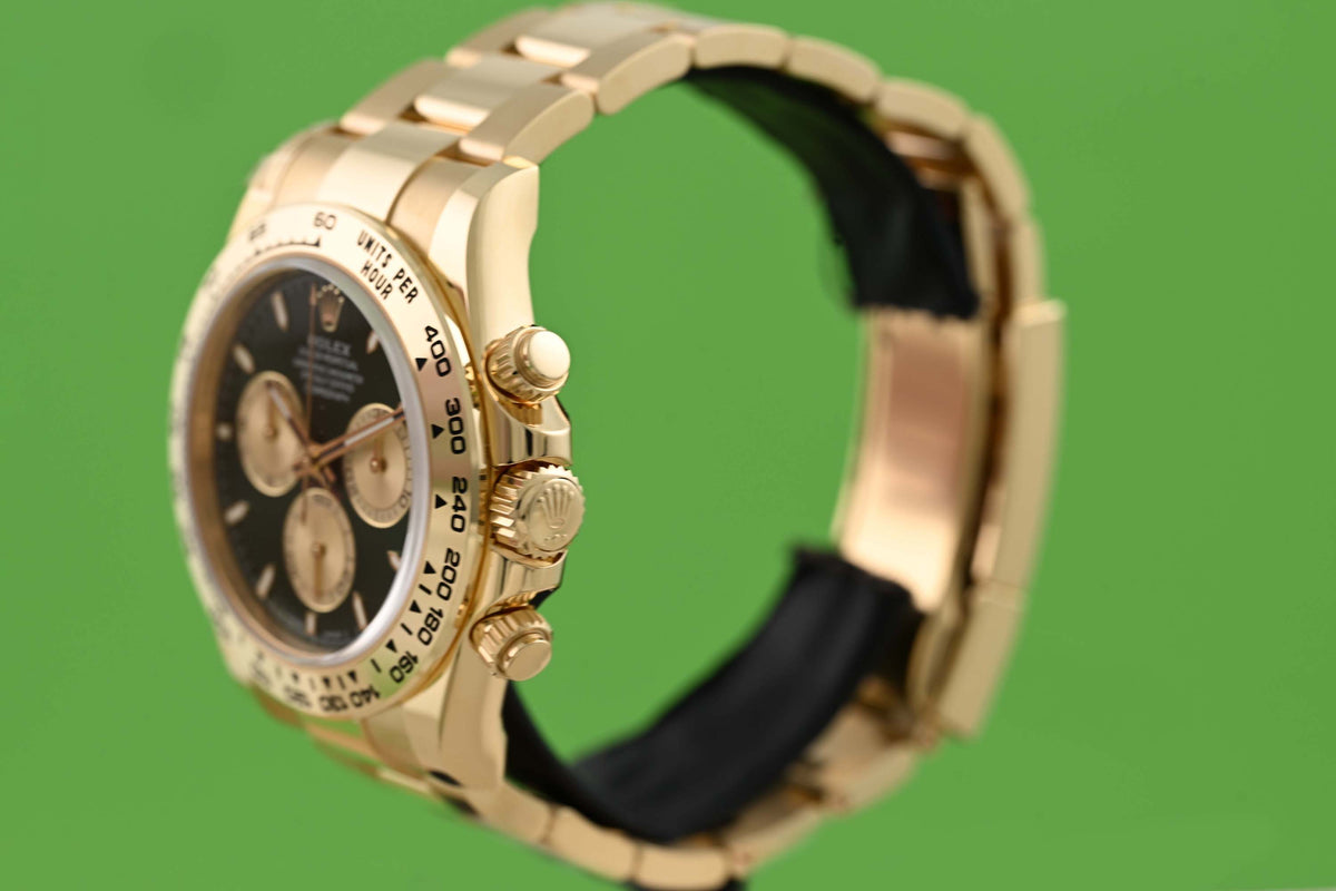 Rolex Daytona Gelbgold 126508 - Full Set - Green Dial - NEW 2026 - John Mayer 2.0