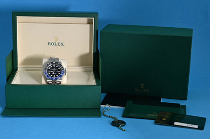 Rolex GMT Master II Batgirl 126710BLNR - Full Set - NEW 2026