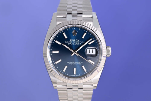 Rolex Oyster Perpetual Datejust 126234 - Blue Dial - Full Set - NEW 2026