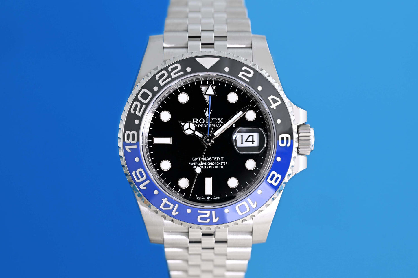 Rolex GMT Master II Batgirl 126710BLNR - Full Set - NEW 2026