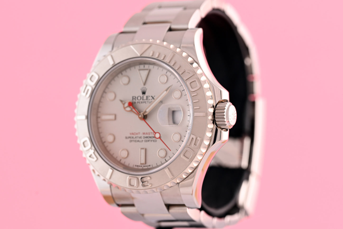 Rolex Yacht-Master 116622 - Silver Dial - Full Set - LC100