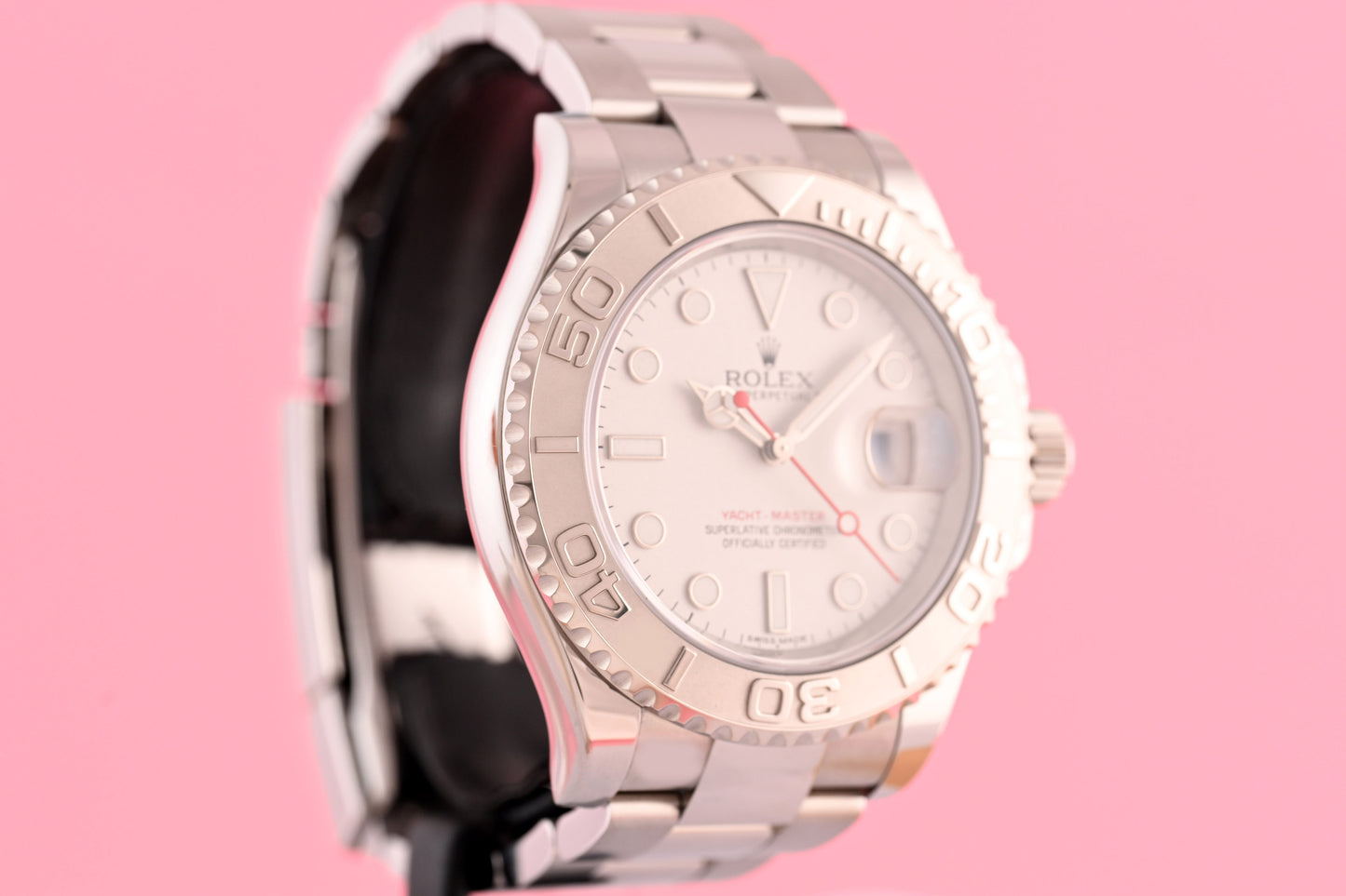 Rolex Yacht-Master 116622 - Silver Dial - Full Set - LC100