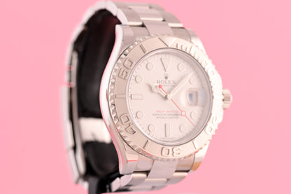 Rolex Yacht-Master 116622 - Silver Dial - Full Set - LC100