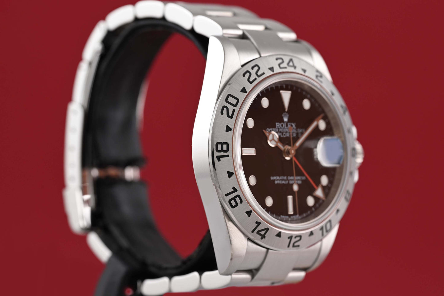 Rolex Explorer II 16570 - Black Dial - Full Set - LC100