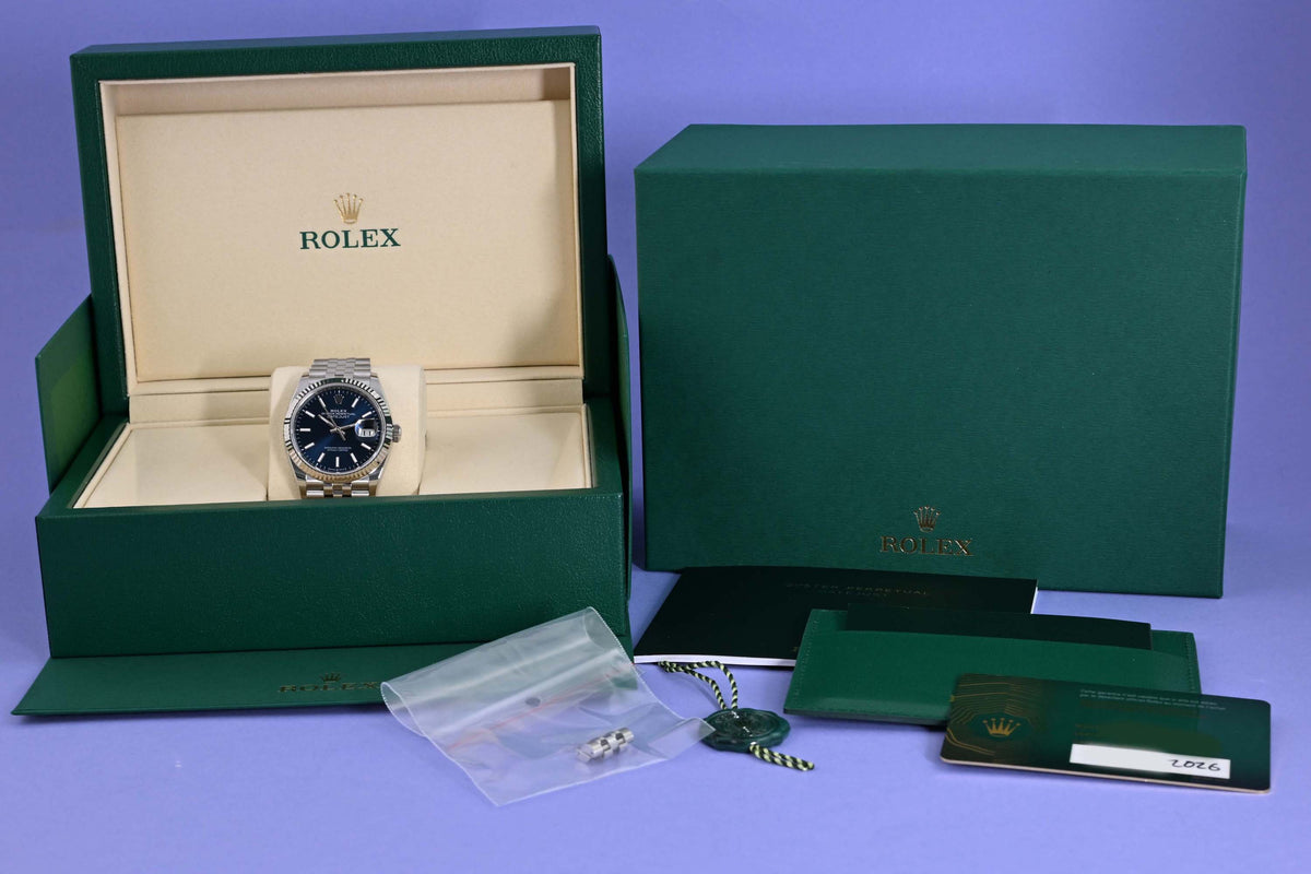 Rolex Oyster Perpetual Datejust 126234 - Blue Dial - Full Set - NEW 2026