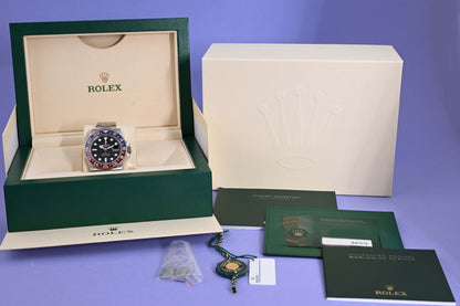 Rolex GMT Master II - 126710BLRO Pepsi - Full Set - NEW 2024