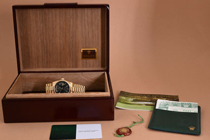 Rolex Day Date 36mm Gelbgold 18038 - Tapestry Dial - Full Set